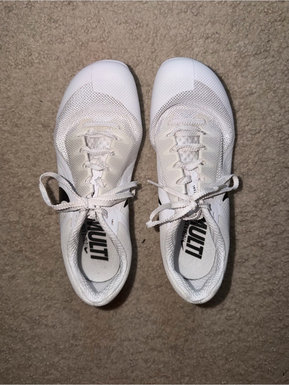 Nike Women’s White Track Spikes